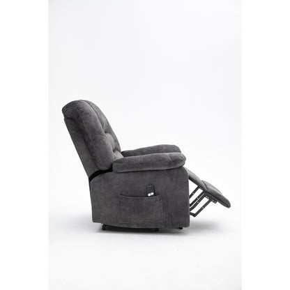 Electric Reclining Lift Chair with Massage, Heat, and Remote Control