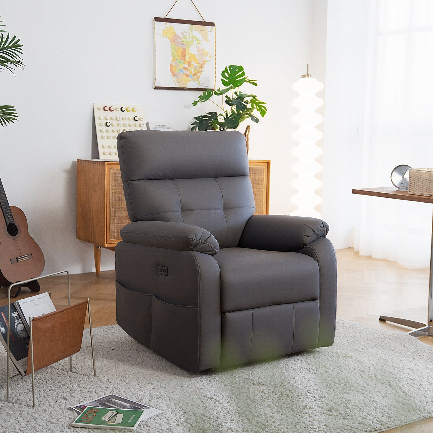 Electric Swivel Rocker Recliner Chair
