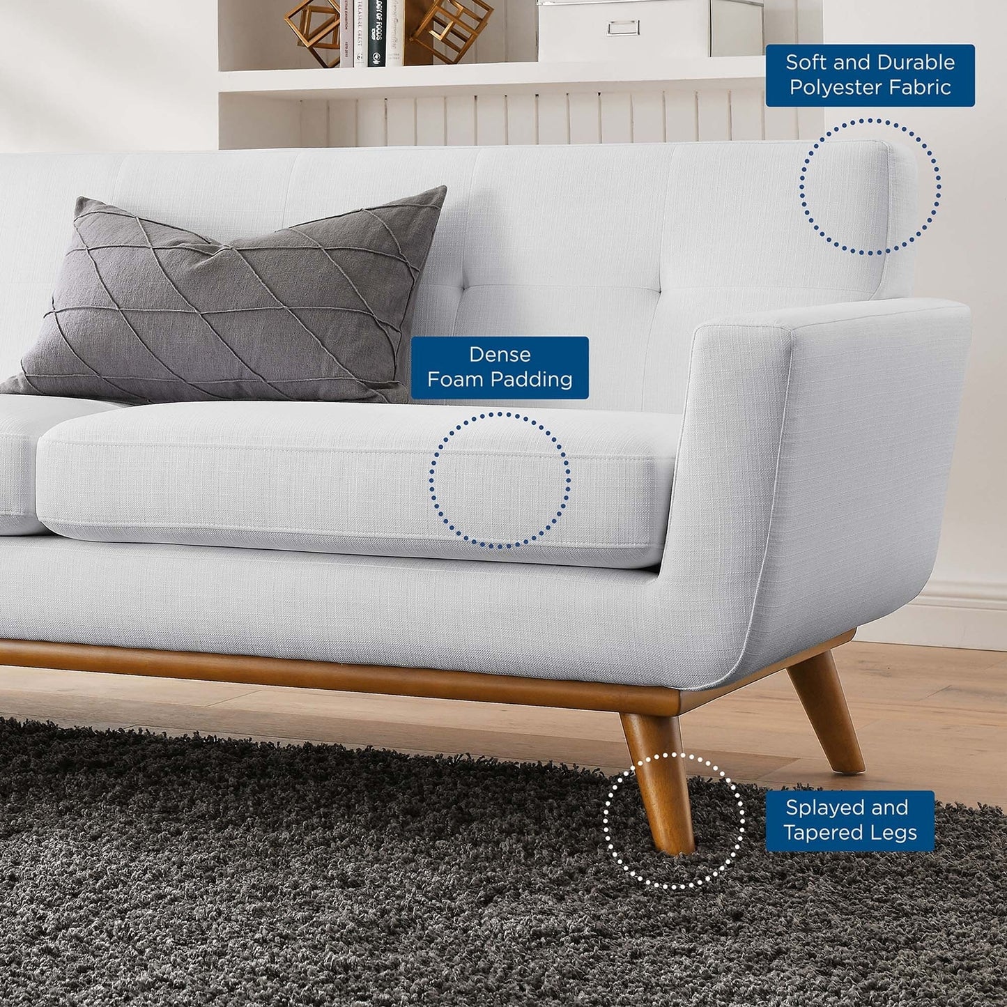 Left-Facing Sectional Sofa