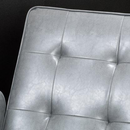 Ethan Tufted Bonded Leather Recliner Chair by Christopher Knight Home