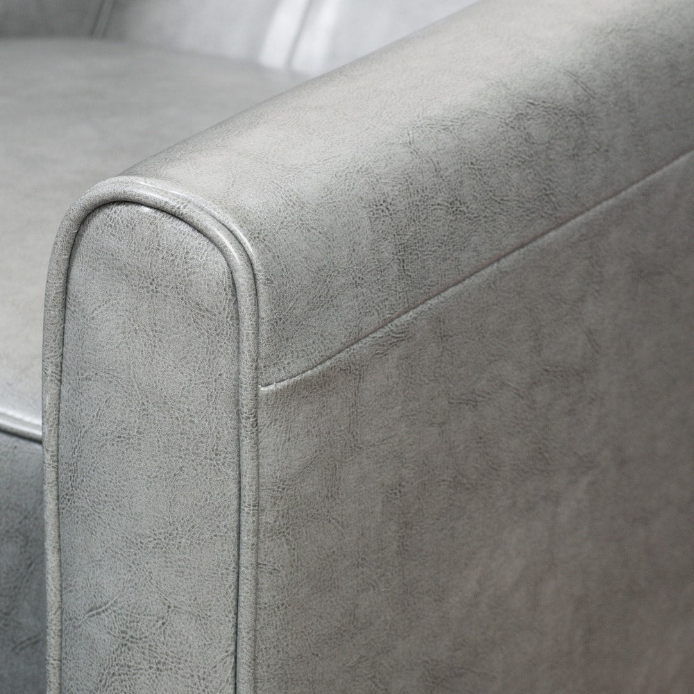 Ethan Tufted Bonded Leather Recliner Chair by Christopher Knight Home