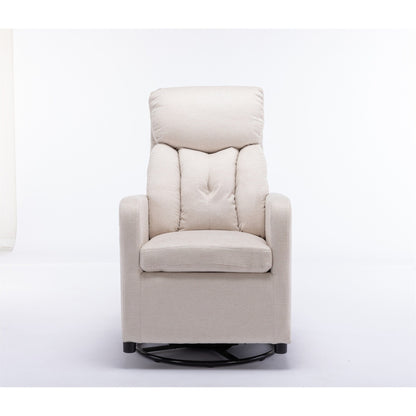 Fabric Swivel Rocking Chair Gilder Chair