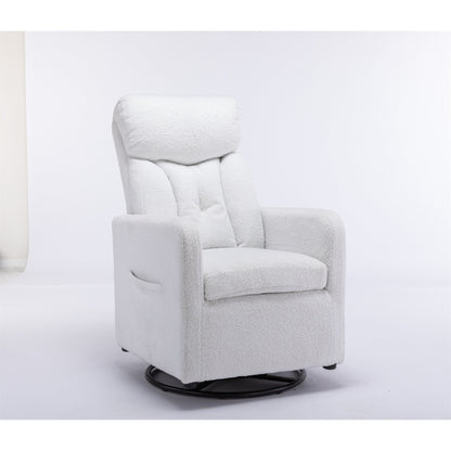 Fabric Swivel Rocking Chair Gilder Chair