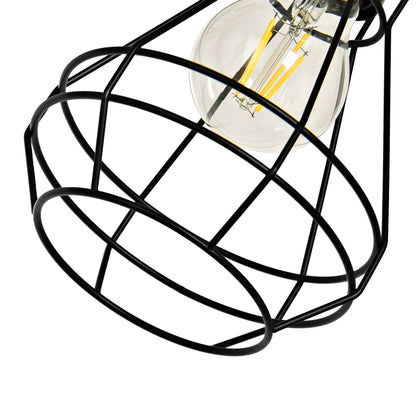 Farmhouse Industrial Floor Lamp Standing Tree Tall Lamp