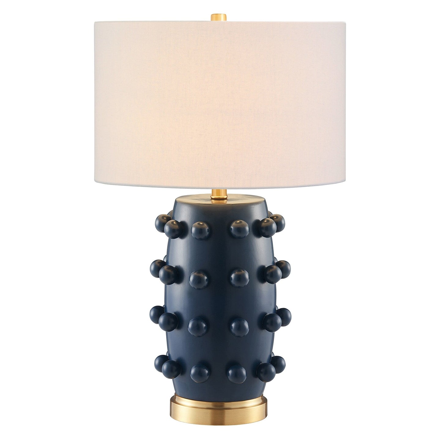 Farrington 26 Tall Ceramic Table Lamp with Fabric Shade - 16 Wide