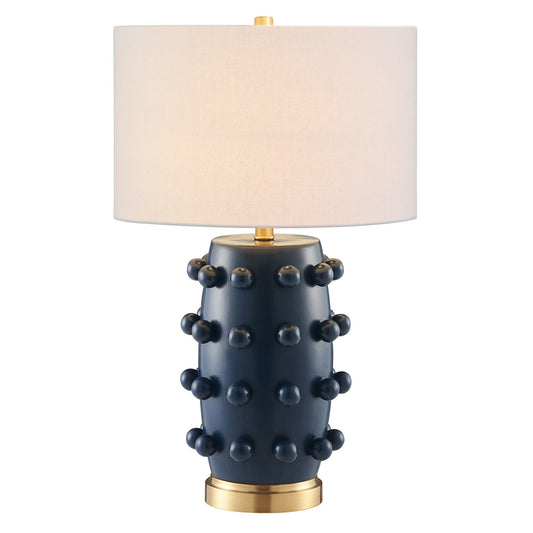 Farrington 26 Tall Ceramic Table Lamp with Fabric Shade - 16 Wide
