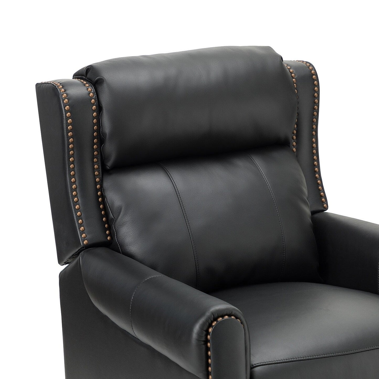 Felisa 32.48 Wide Genuine Leather Manual Recline Set of 2