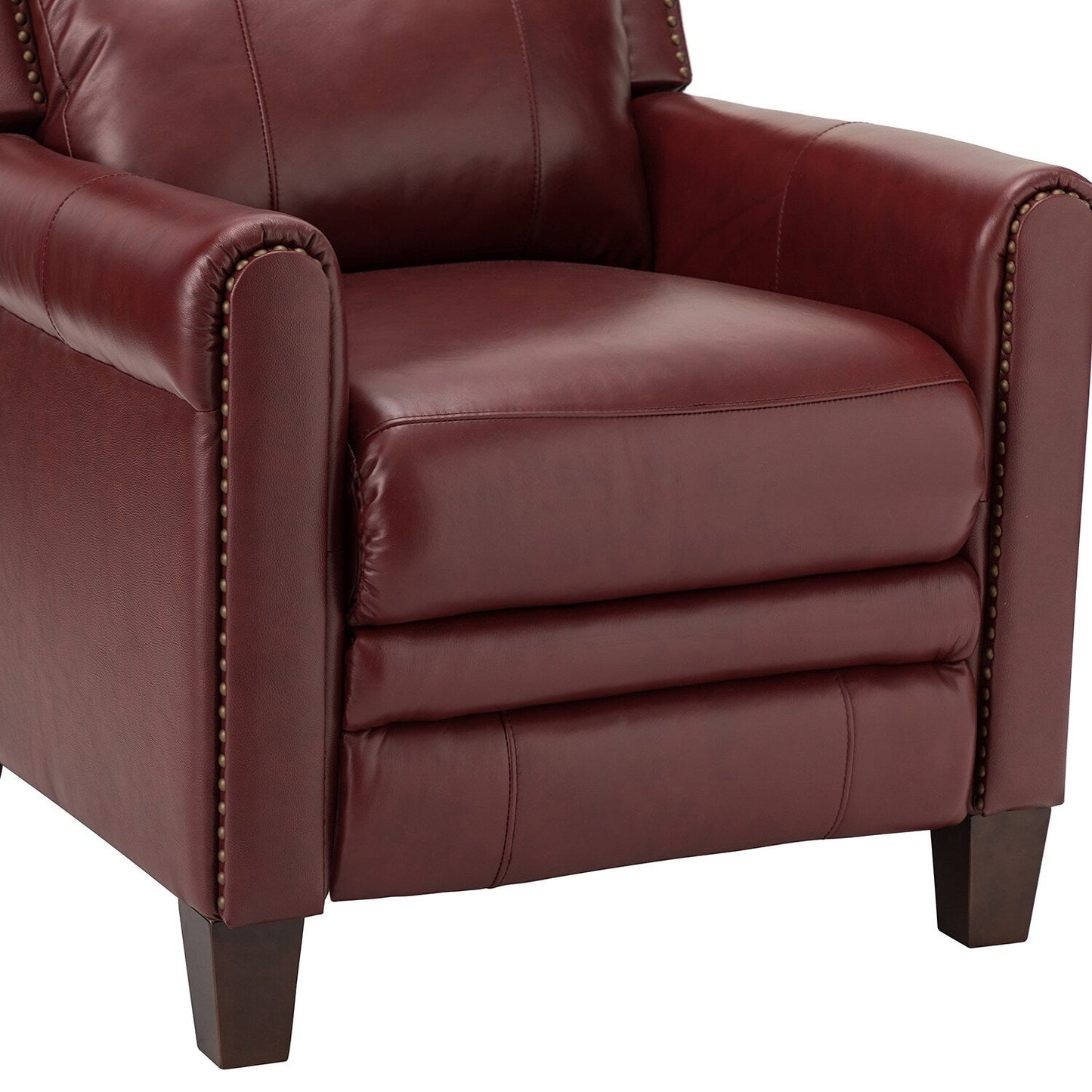 Felisa 32.48 Wide Genuine Leather Manual Recline Set of 2