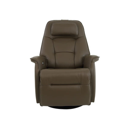 Fjords Stockholm Leather Swing Recliner