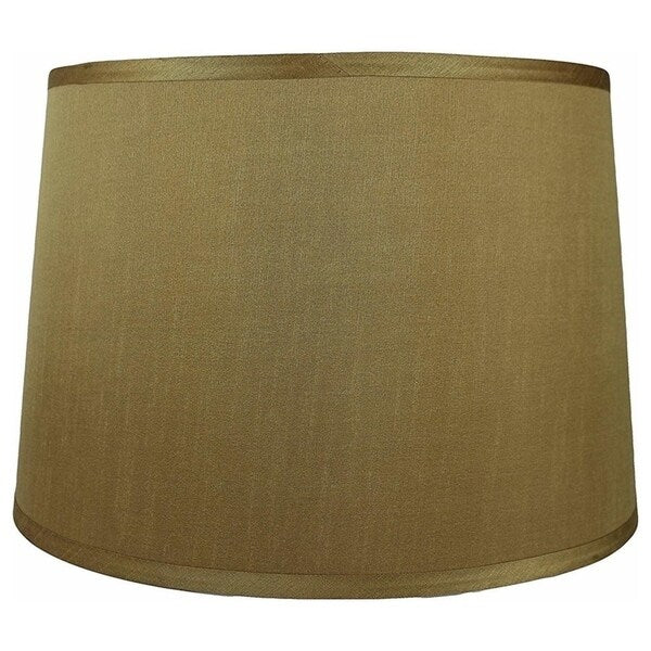 French Drum Lamp Shade, 12 Top, 14 Bottom, 10 Slant