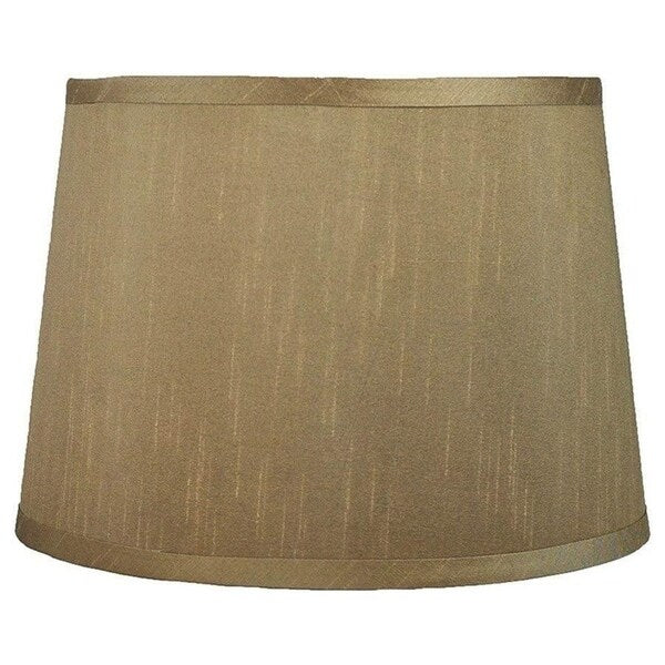 French Drum Lamp Shade, 12 Top, 14 Bottom, 10 Slant