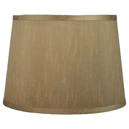 French Drum Lamp Shade, 12 Top, 14 Bottom, 10 Slant