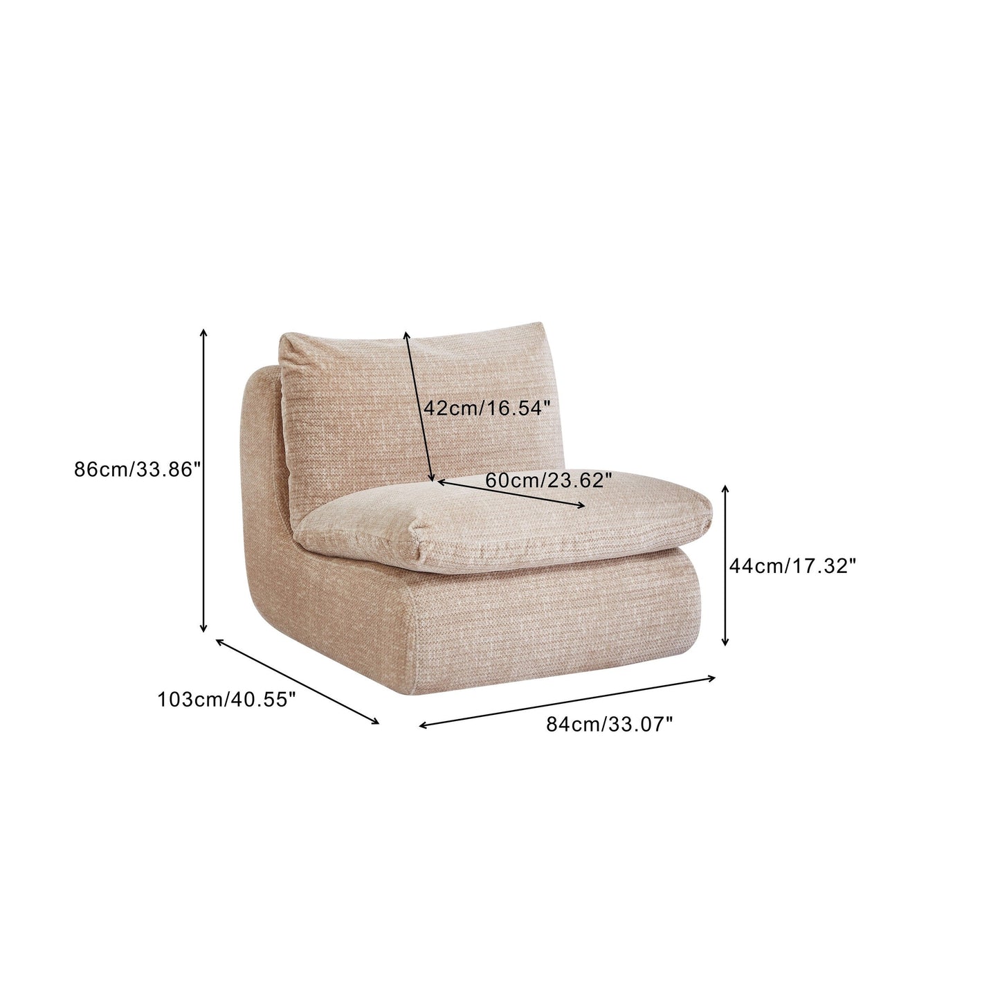 Full Compression sofa chair