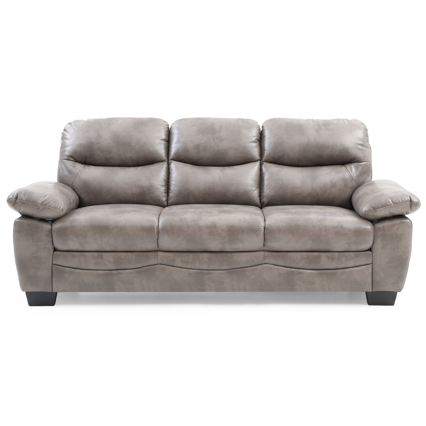 Marta Faux Leather Sofa