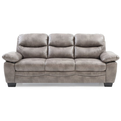 Marta Faux Leather Sofa