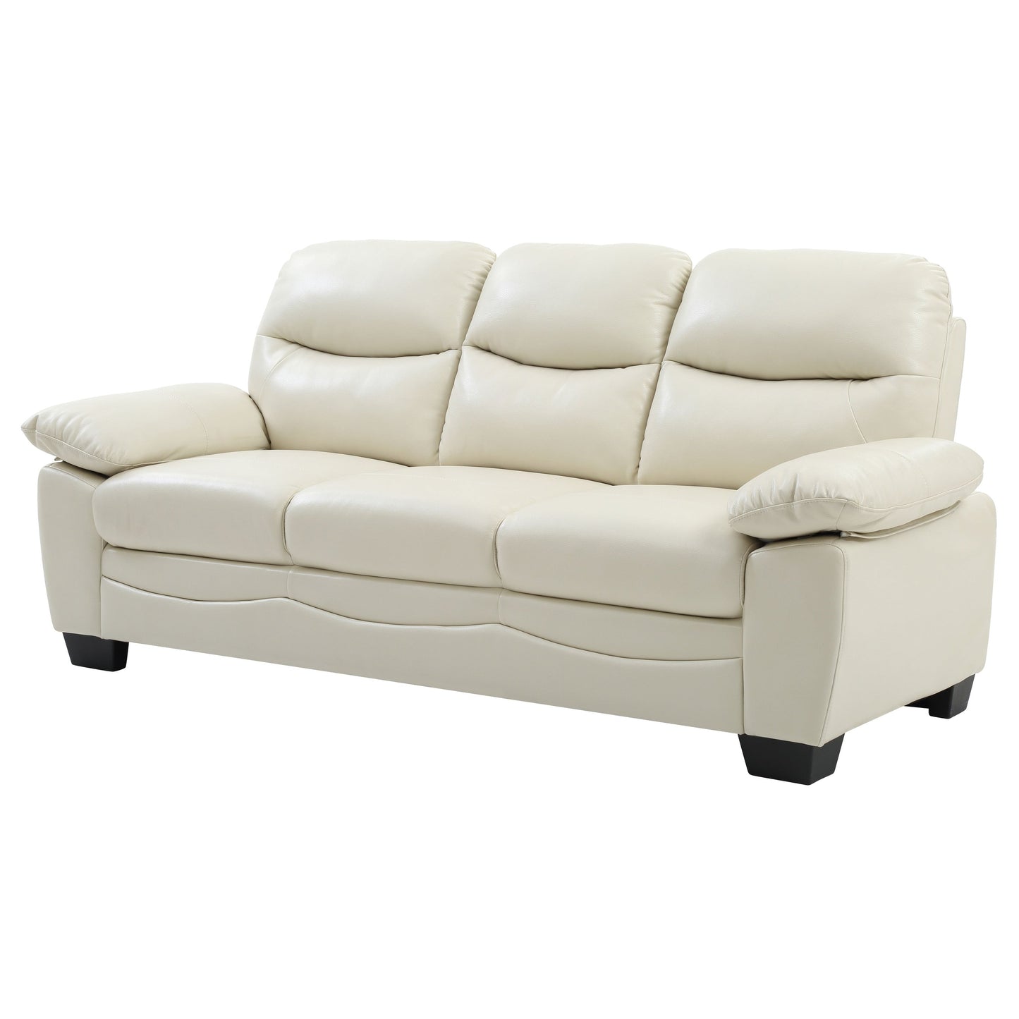Marta Faux Leather Sofa