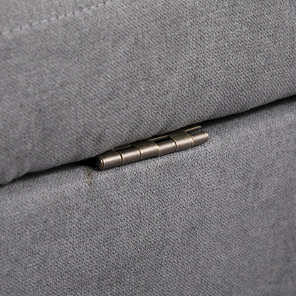 HOMCOM Modern Loveseat Button-tufted Fabric Storage Couch