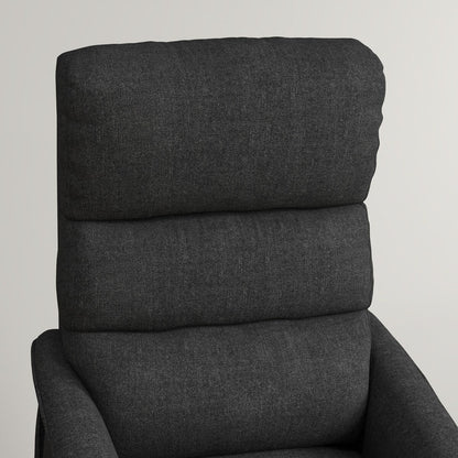 HOMCOM Power Lift Recliner Chair for Elderly, Easy Assembly, Fabric Lift Chair with Remote Control, Side Pockets for Living Room