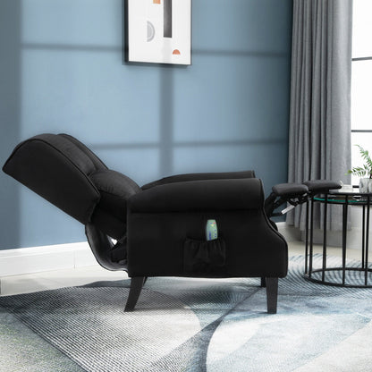 Heated Massage Recliner Chair with Lumbar Heating  Remote Controller