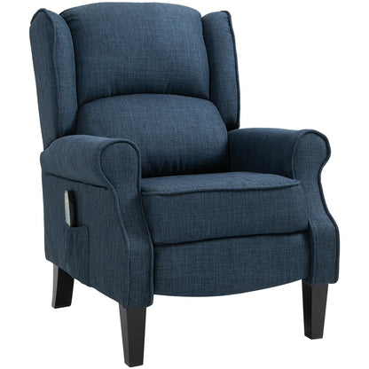 Heated Massage Recliner Chair with Lumbar Heating  Remote Controller