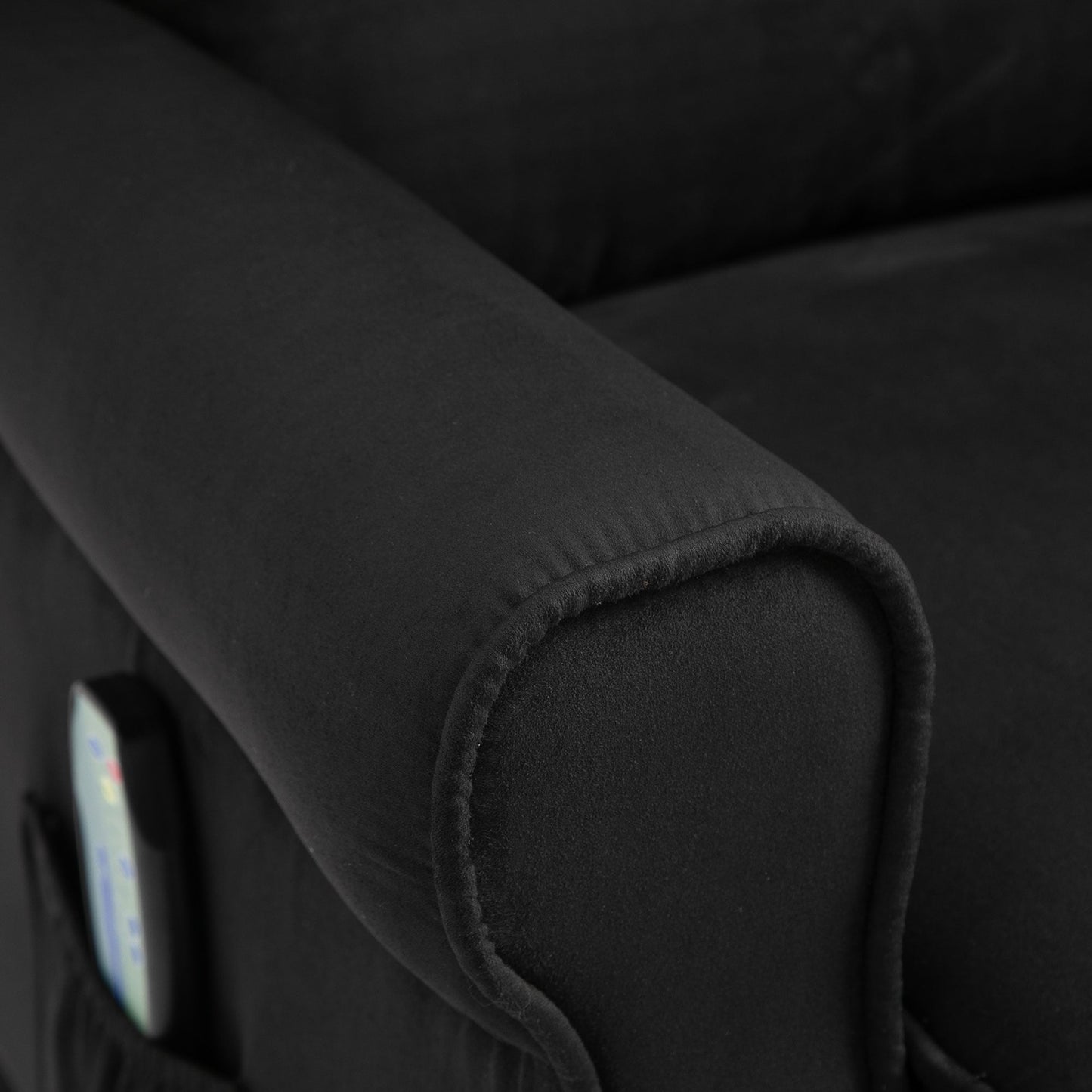 Heated Massage Recliner Chair with Lumbar Heating  Remote Controller
