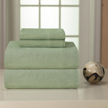 Heavyweight Cotton Flannel Bedsheet Set