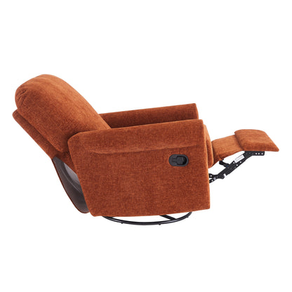 Heido 360 Degree Swivel Glider Manual Recliner Leisure Sofa Chair