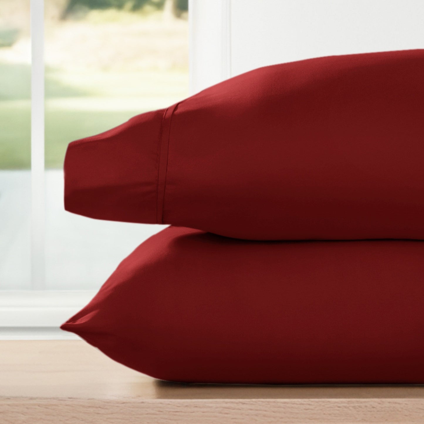 Home Collection Ultra Soft 2-piece Microfiber Pillowcase Set