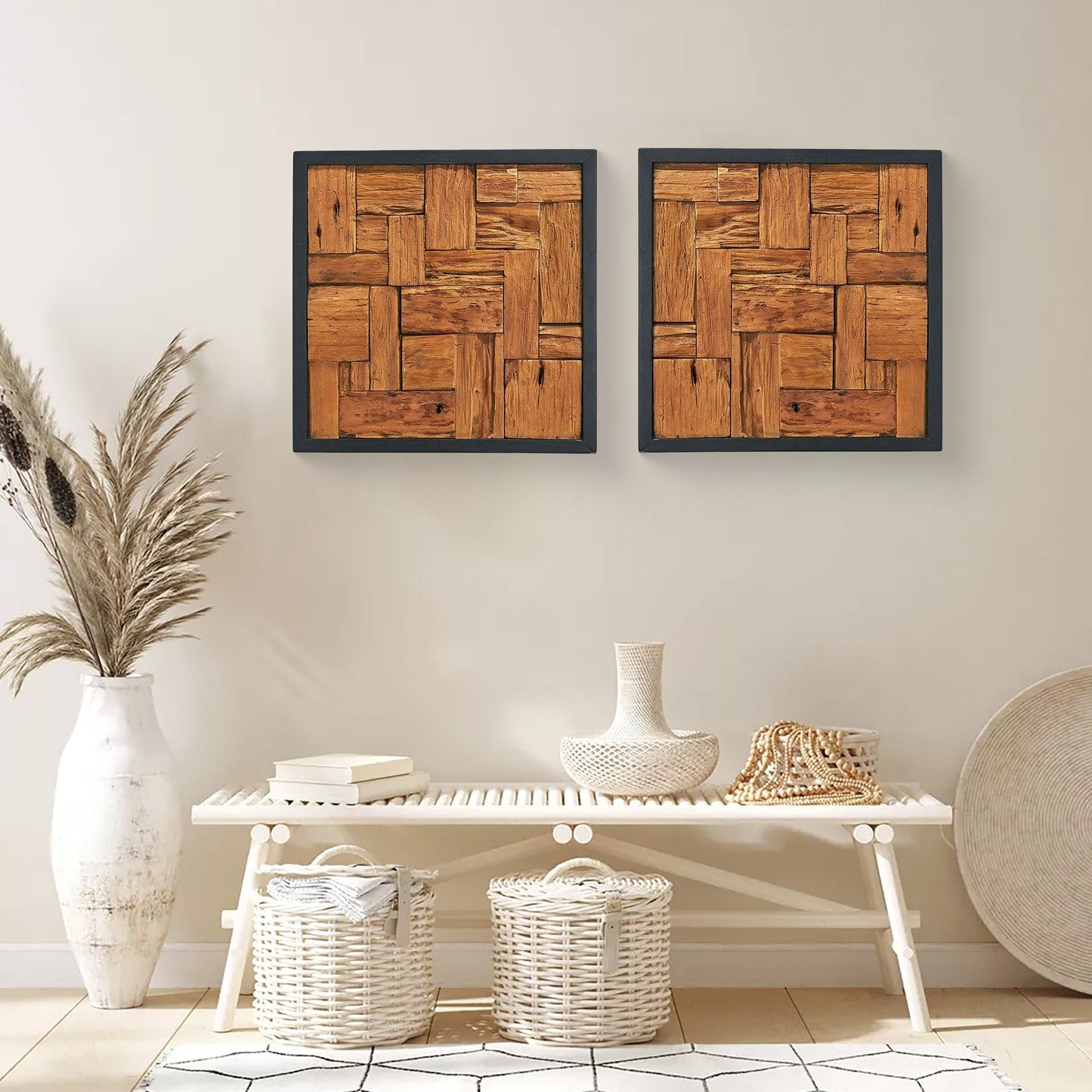 Home Soft Things Wall Decor Farmhouse Wood Wall Panel