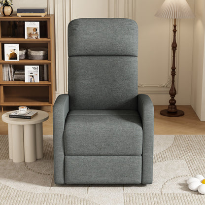 Home Theater Manual Recliner Chair with Adjustable Backrest