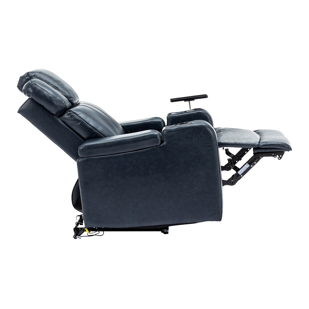 Home Theater Power Recliner, PU Leather, with BT Speaker, USB