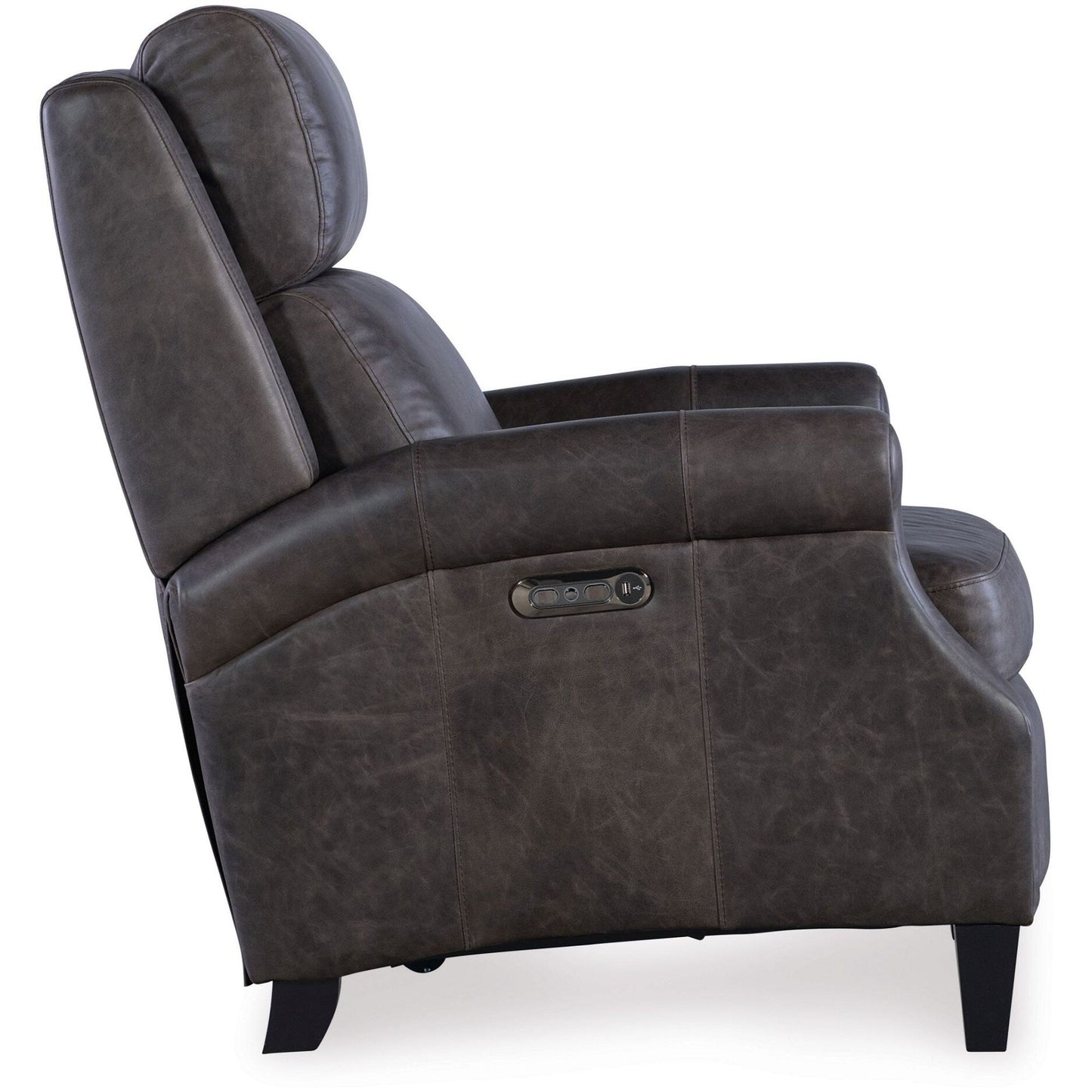 Hooker Furniture RC103-PH Hurley 31 Wide Metal Framed Leather