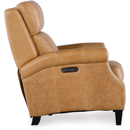 Hooker Furniture RC103-PH Hurley 31 Wide Metal Framed Leather