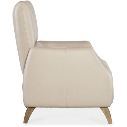 Hooker Furniture RC107-PB-083 Rumero 33 Wide Metal Framed Leather