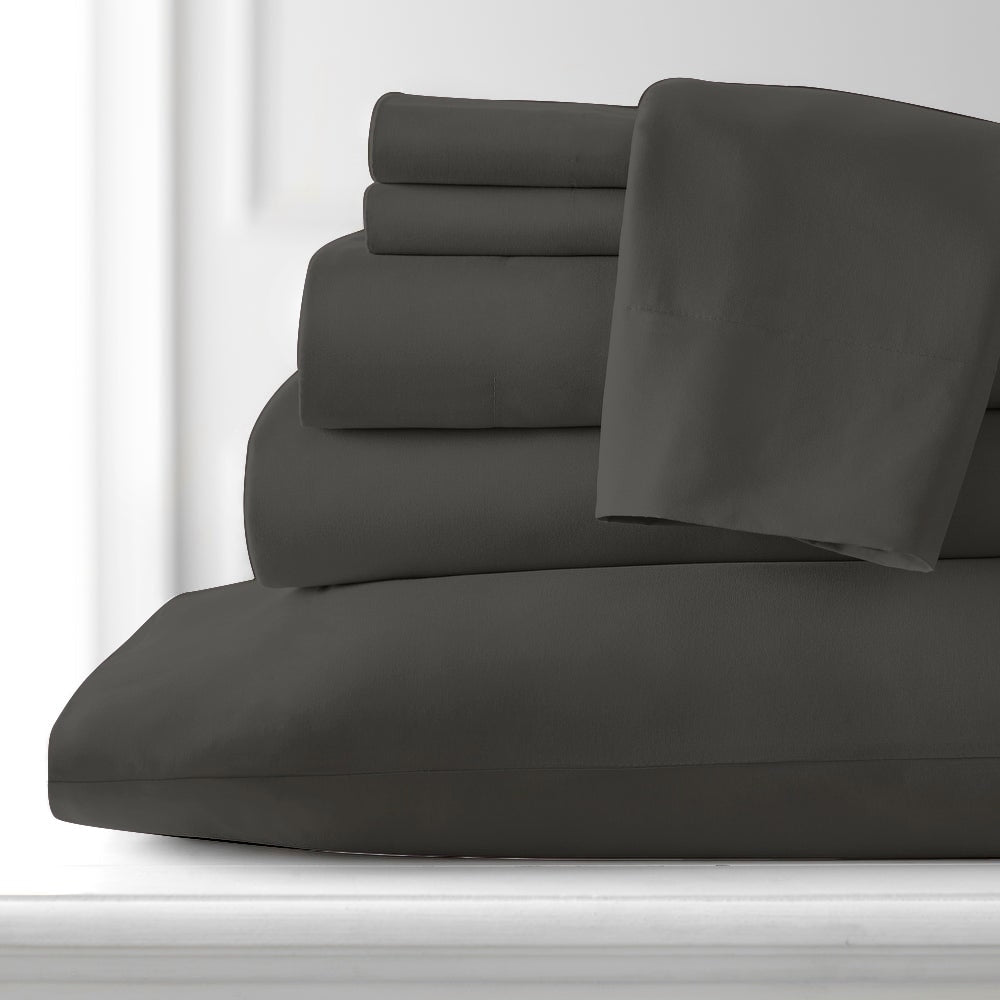Hotel Collection Rayon derived from Bamboo Bed Sheet Set - 6 Piece