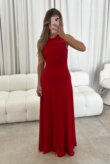 Effortless Maxi Dress in Shirley Temple