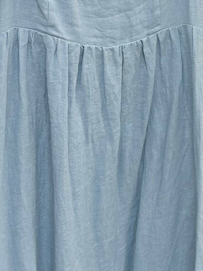 Candace Maxi Dress in Light Blue