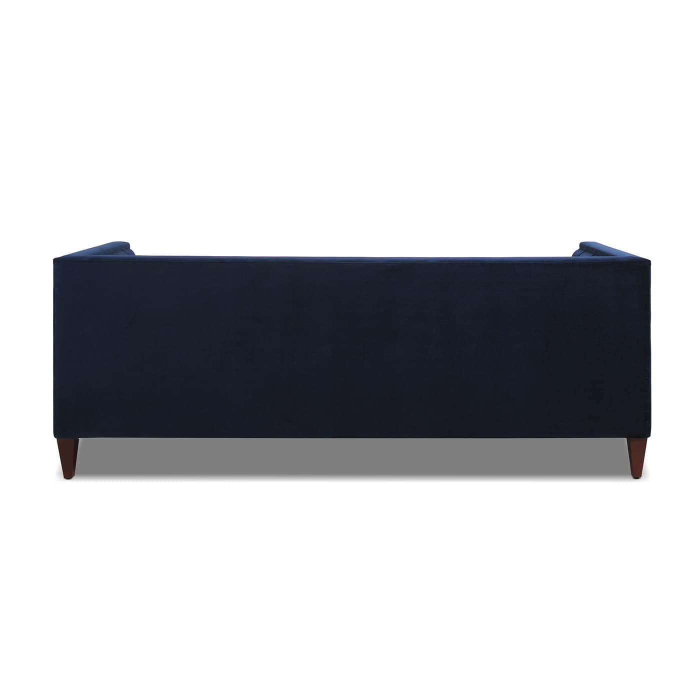 Jack 84 Mid-Century Modern Tuxedo Sofa with Bolster Pillows
