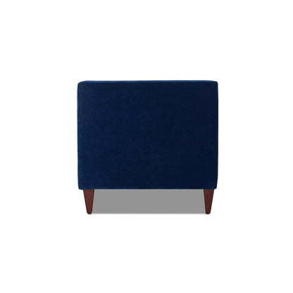 Jack 84 Mid-Century Modern Tuxedo Sofa with Bolster Pillows