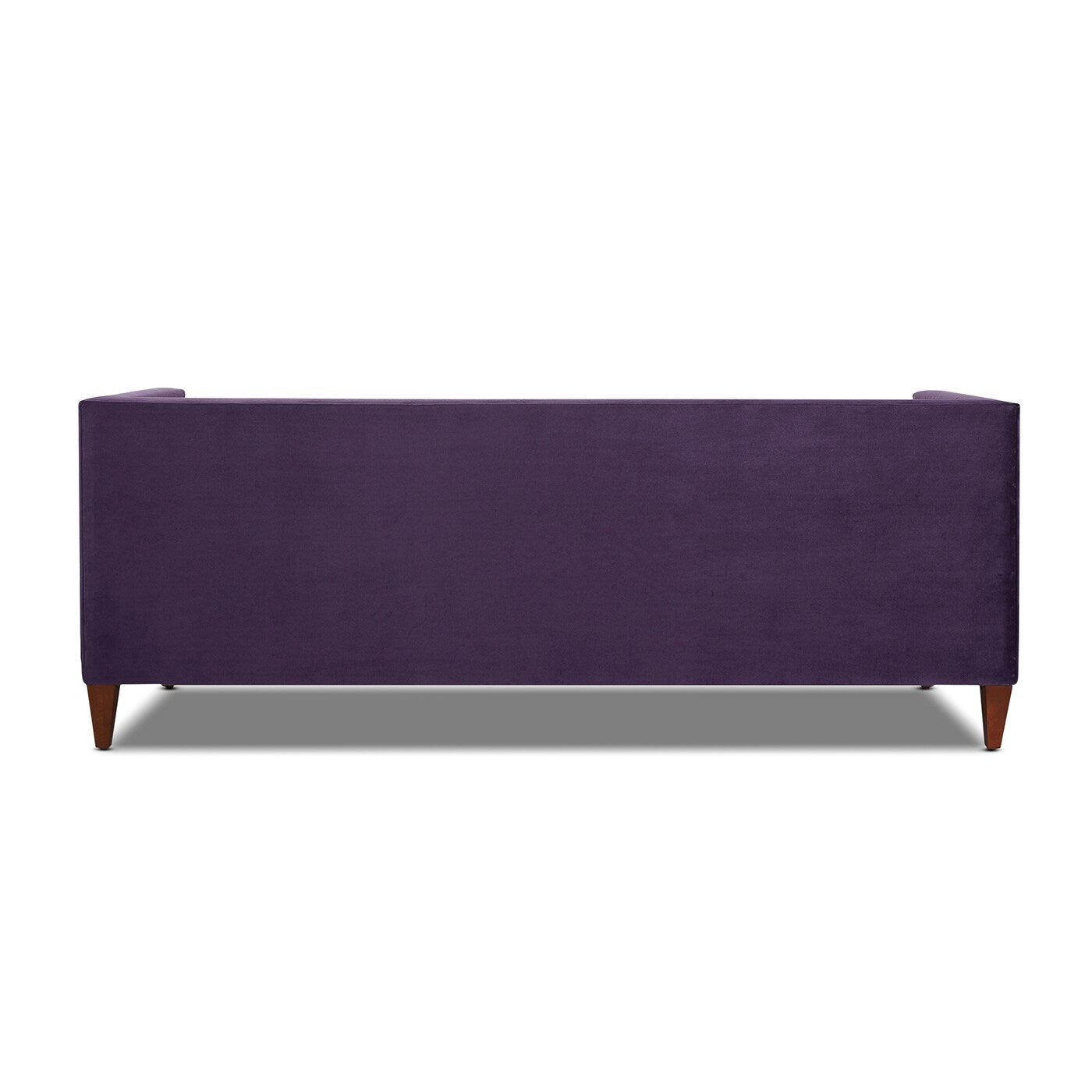Jack 84 Mid-Century Modern Tuxedo Sofa with Bolster Pillows