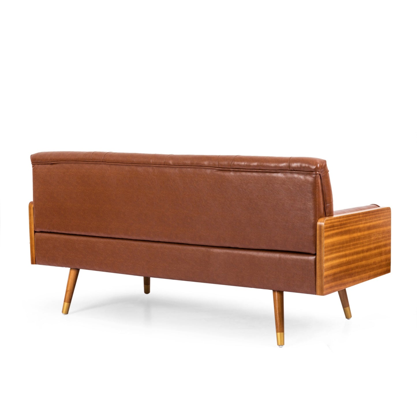 Jalon Mid-century Modern Tufted Fabric Sofa by Christopher Knight Home