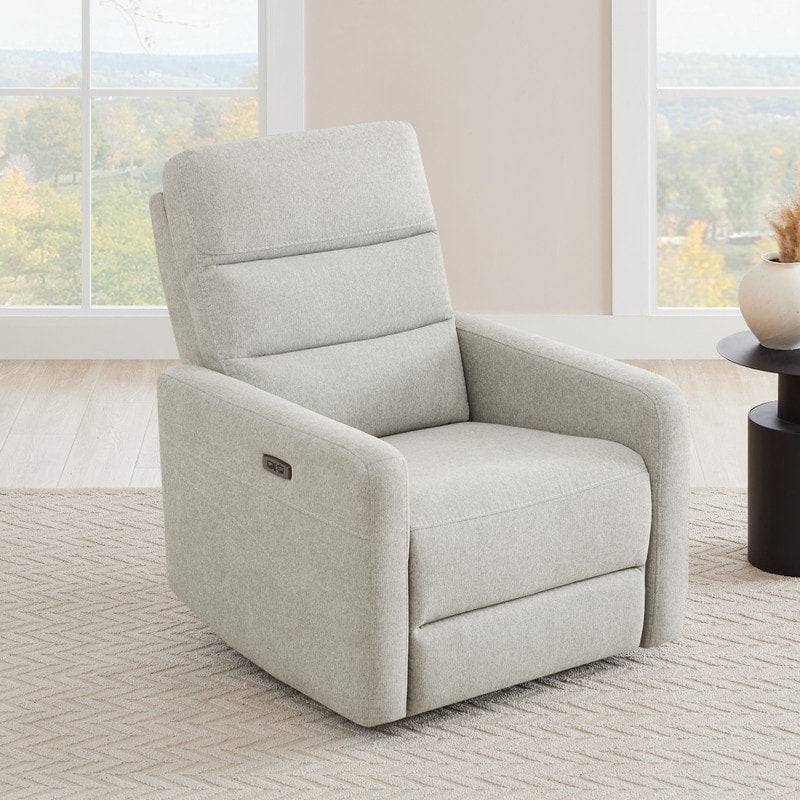 Jason Power Swivel Recliner with Headrest USB Charging Ports