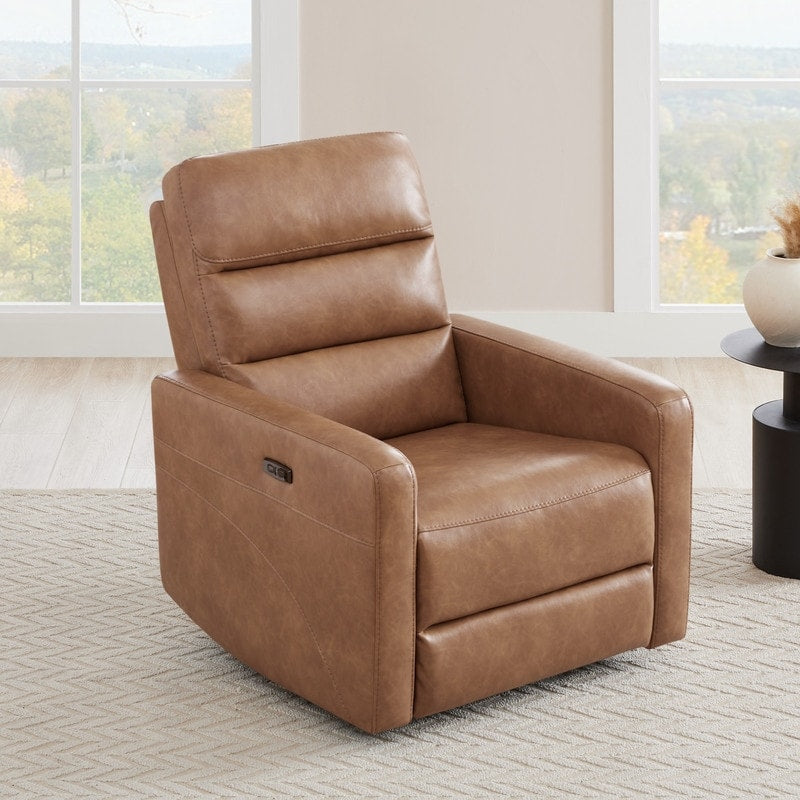 Jason Power Swivel Recliner with Headrest USB Charging Ports