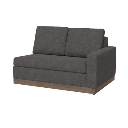 Jeni Sofa, 2 Throw Pillows, Modern 90 Inch Dark Brown Faux Leather