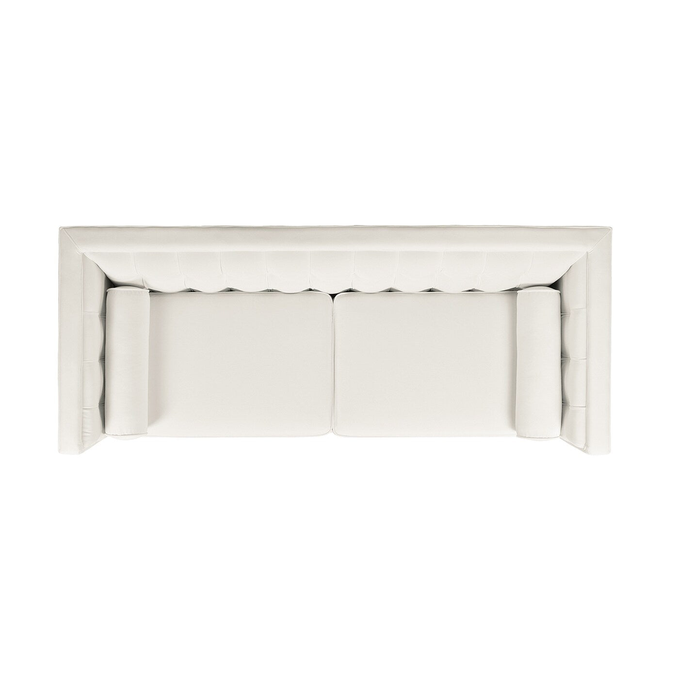 Jack 84 Modern Upholstered Tufted Tuxedo Sofa