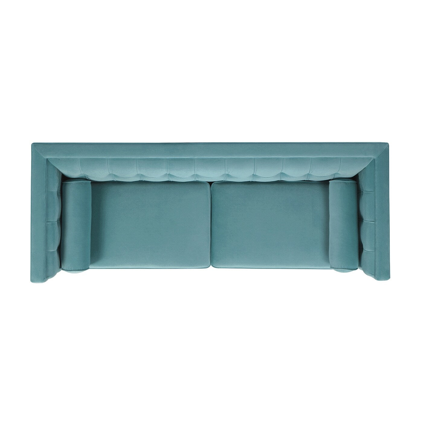 Jack 84 Modern Upholstered Tufted Tuxedo Sofa