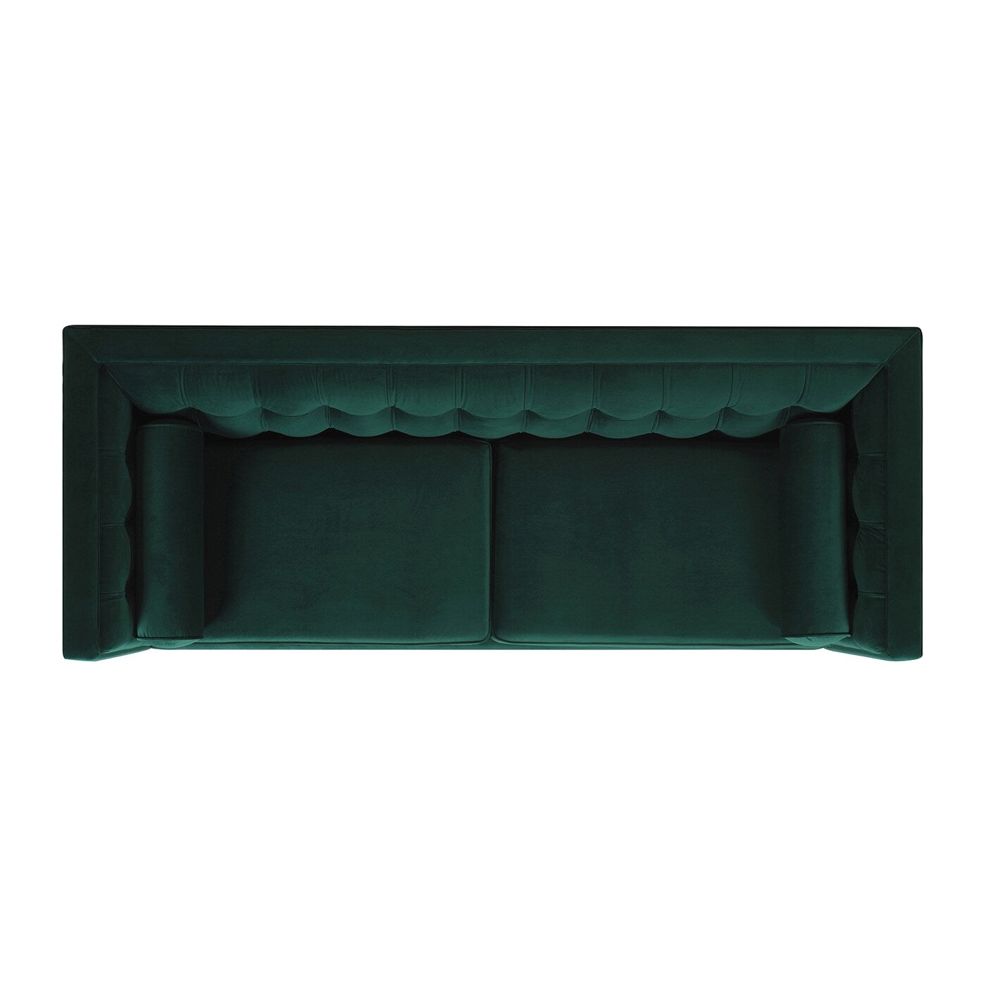 Jack 84 Modern Upholstered Tufted Tuxedo Sofa