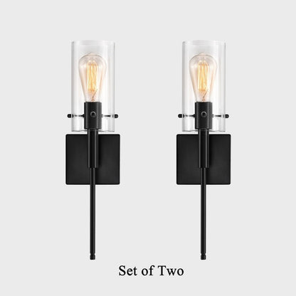 KAWOTI 5.5-in W 2-light Dimmable Wall Sconce Set(Set of 2)
