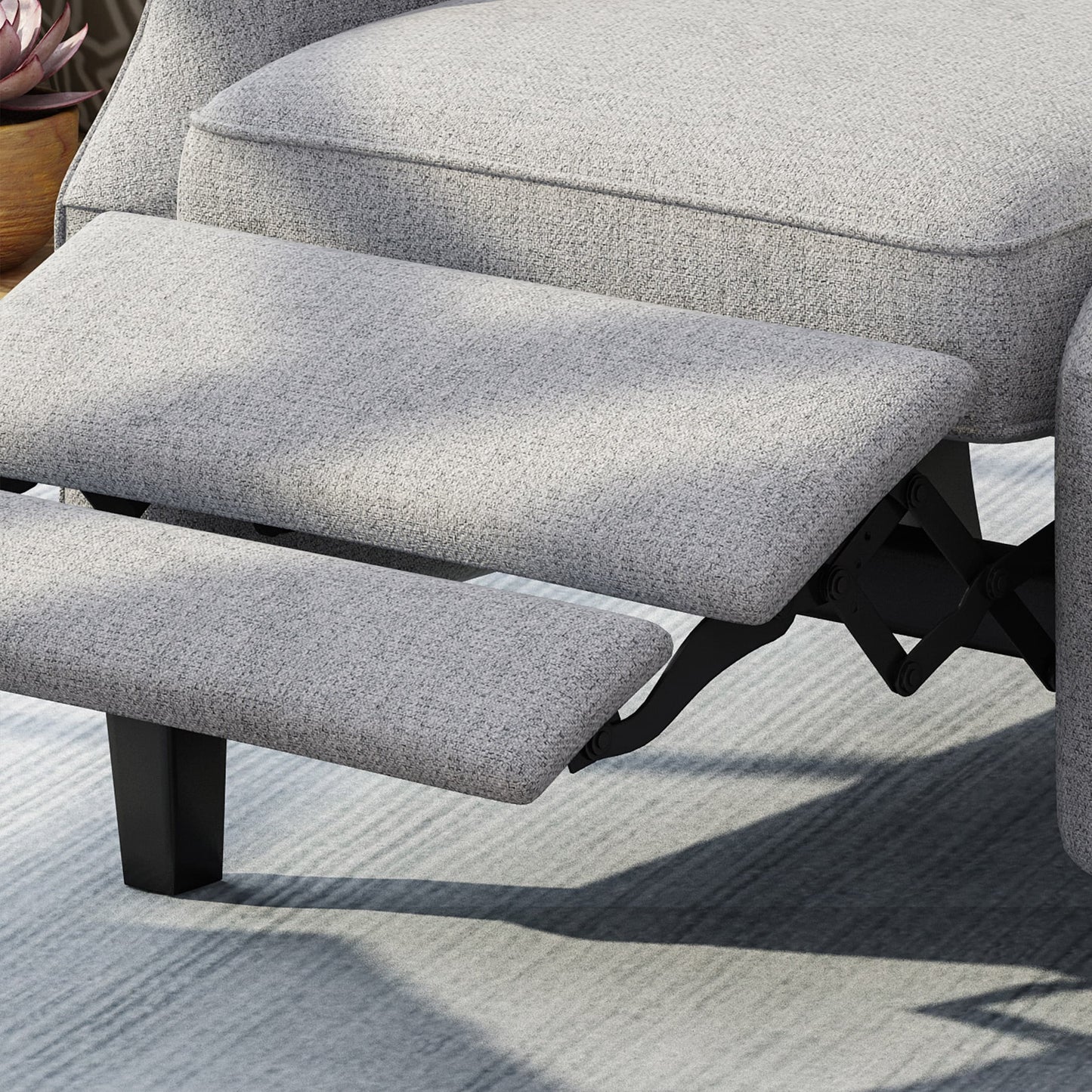 Keating Traditional Wingback Recliner by Christopher Knight Home