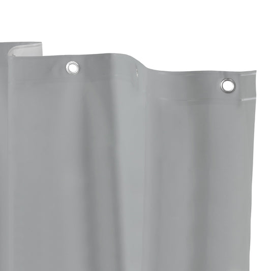 Kenney Microban Protected Medium Weight PEVA Shower Liner, 70 W x 72 H